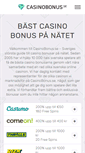 Mobile Screenshot of casinobonus.se